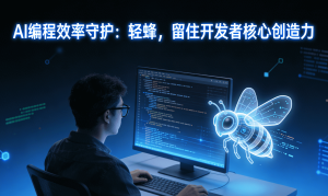 AI 编程效率守护：轻蜂，留住开发者核心创造力!
