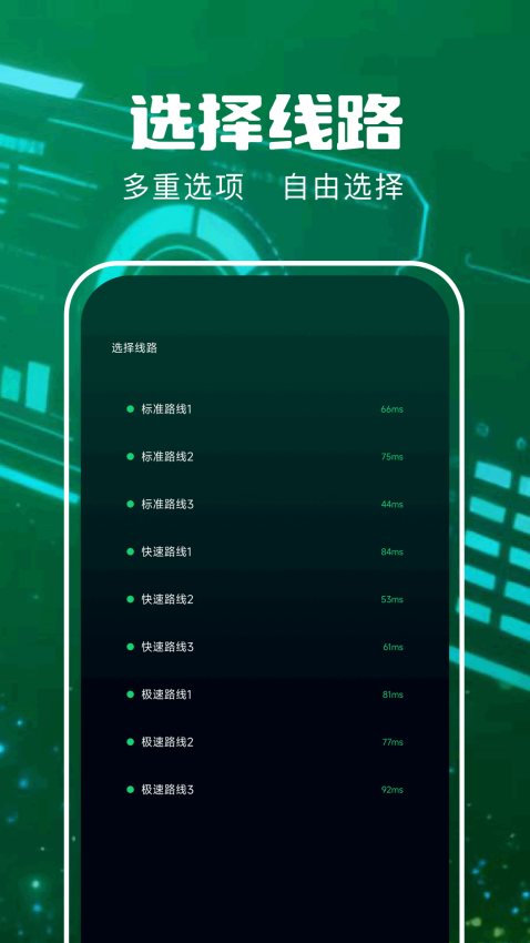 橘猫加速器 软件截图 3