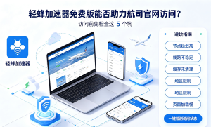 跨国下载音乐卡顿中断频繁发生?轻蜂的网络加速器助力音质畅通