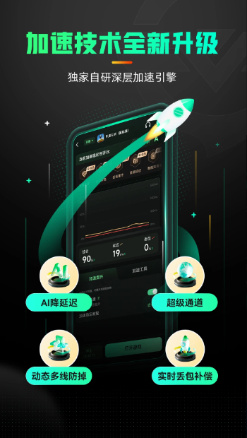 奇游加速器 软件截图 2